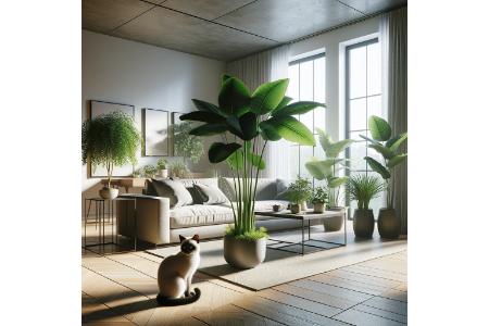 chlorophytum katten