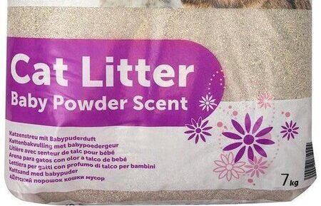 flamingo kattenbakvulling babypoeder